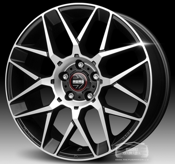 Momo REVENGE EVO 2.0 Matt Black Polished