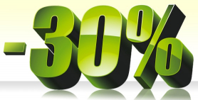 30% atlaide riepu montāžai