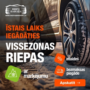 Īstais laiks pirkt vissezonas riepas