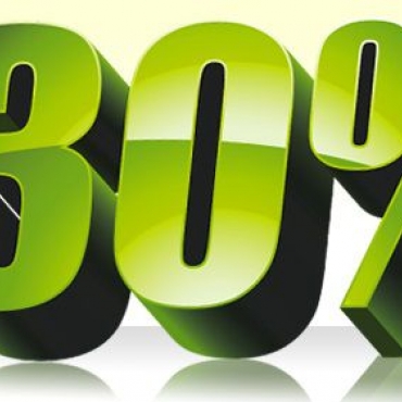 30% atlaide riepu montāžai