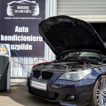 Auto kondicionieru uzpilde VISĀS Riepu garāžas filiālēs