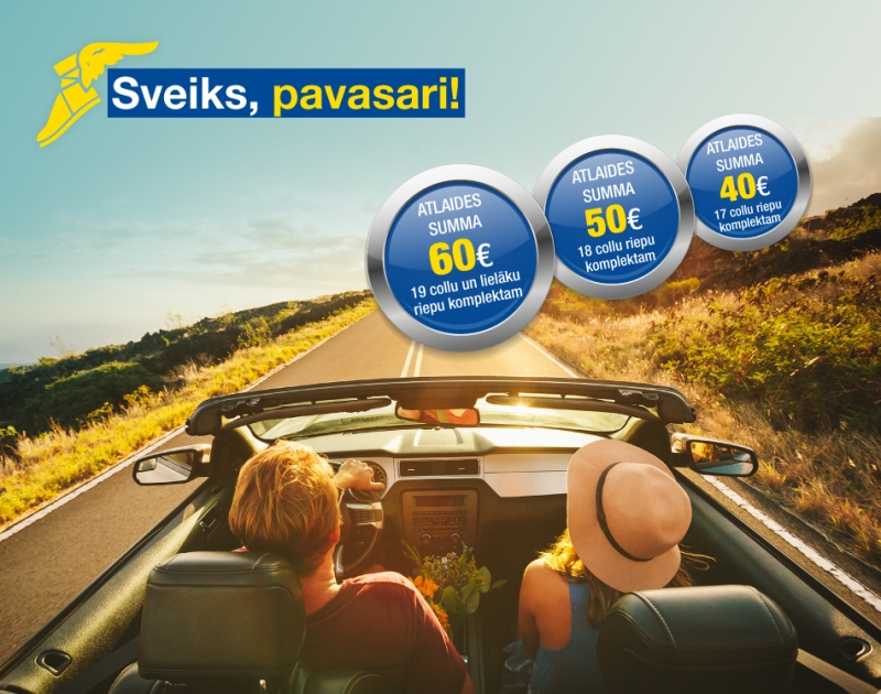 Goodyear akcija Riepu garāžas servisos